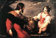 Christ and the Samaritan Woman xdg STROZZI, Bernardo